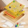 Wooden Multiplication Board Game With Magnetic Tiles For Kids Educational Fun