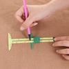 5 In 1 Sewing Patchwork Ruler Sliding Gauge Drawing Ruler Sewing Measuring Tool  Tailors