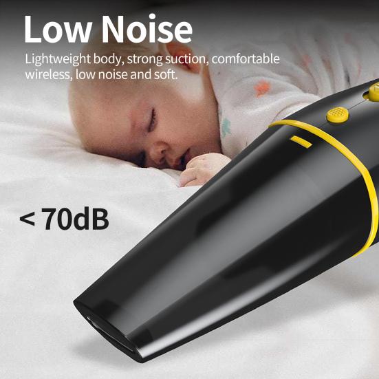 Cordless Vacuum Cleaner High Power Long-lasting Low Noise Rechargeable Handheld Dust Cleaning Lightweight