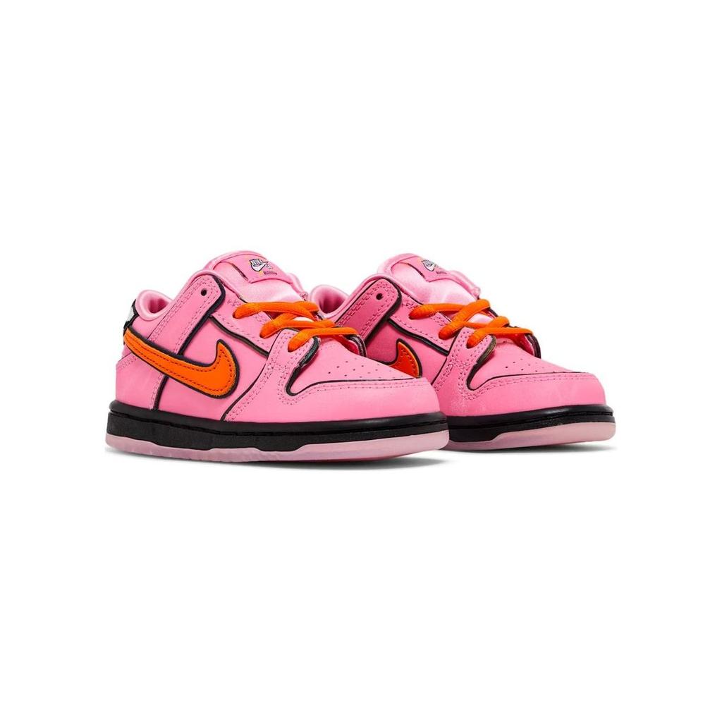 The Powerpuff Girls x Nike Dunk Low Pro SB QS TD Blossom Baby Sneakers Pink Lotus-Pink Digital-Pink FZ3352-600