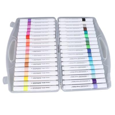 36 Colori Pennarelli Pittura Acrilica Alta Coprenza Guscio Triangolare Marcatori Acrilici per Fai da Te