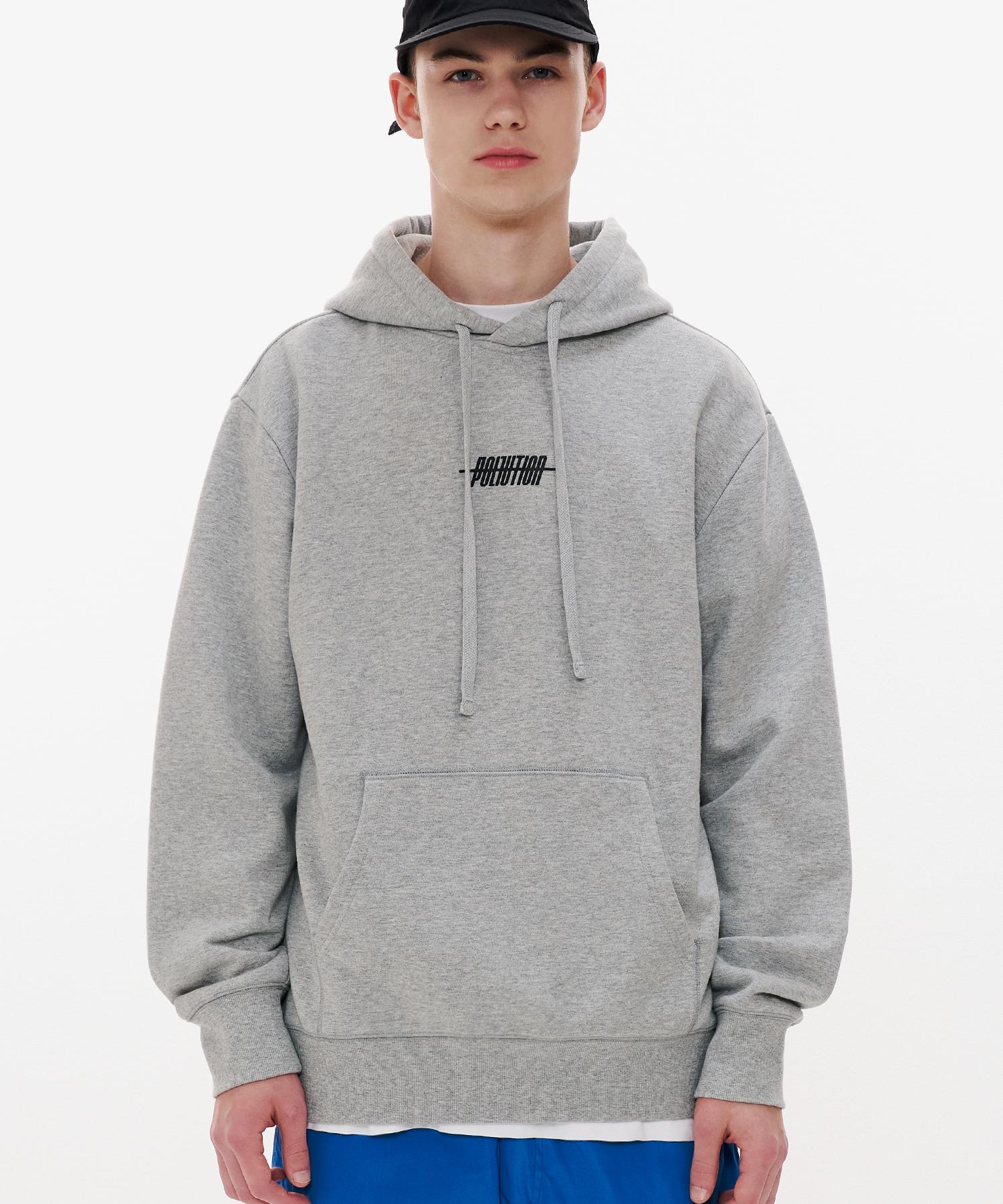 Pollution Logo Hoodie L