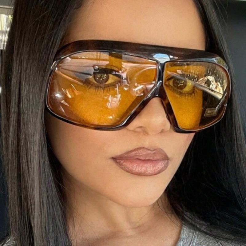 Fashion Trendy Sunglasses Men Pilot Shape UV400 Protection Sun Glasses for Women Outdoor Bicycling Hiking Woman Sunglass