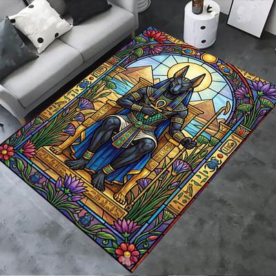 2025 New Anubis Carpet Rug for Living Room Bedroom Home Sofa Decoration,Kids Play Non-slip Floor Mat87