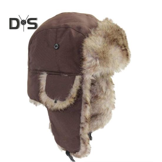 

Мужская зимняя шапка Lei Feng, утолщенная плюшевая защита ушей, пушистая, из искусственного меха, Windoroof, водонепроницаемая, регулируемая, для удержания тепла, для катания на лыжах и коньках