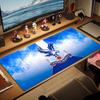 Crystal Palace FC Lace Solid Color Mouse Pad Large Gaming Table Cushion Non-slip Laptop Tablet Big Mousepad XXL Mat Mini PC Playmat With Lock edge