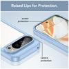 For Google Pixel 10 Pro Phone Case WANLONFENG XC Series TPU Acrylic Cover with Tempered Glass (Big Lens Hole)
