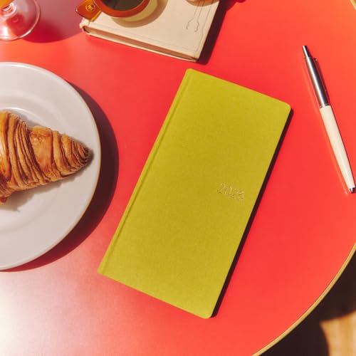 Hobonichi Techo 2025 Weeks Colors/Pistachio Starting in January Weekly Notebook Weekly Left Slim Portrait