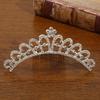 Rhinestone Tiara for Girls - Princess Crown Headpiece, Birthday Gift & Performance Hair Accessory