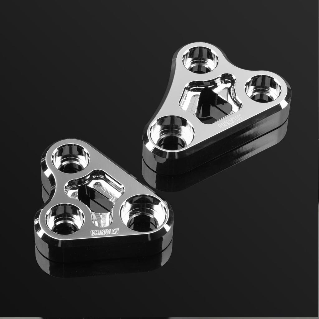 CHINGLAY CNC Aluminum Cylinder Head Mount for Z900 Z900RS CAFE Engine Mount Stay Front Engine Hanger Set Accessory Custom Parts Left and Right Set / /