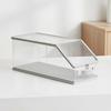 Transparent Baseball Hat Storage Box, Holds 12 Hats, Stackable And Foldable, Cap Organizer Storage, Dustproof Storage Box 1PC