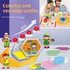 Plastic Color Decoding Puzzle With Logic Challenges For Brain Development And Kids Learning