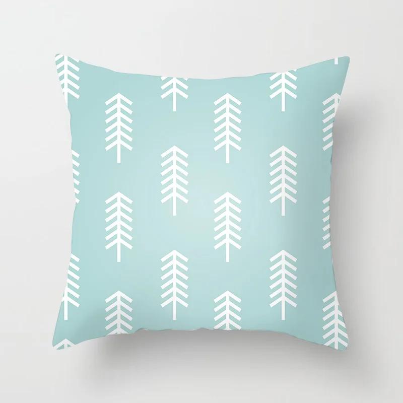 Geometric Pillow Cover Home Sofa Cushion Cover Throw Pillow Case 45X45Cm Pillowcase Home Decorative Throw Pillows Hotel Car Seat