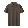 Men's Solid Color Business Casual Short Sleeve Polo Shirt YTMTST7146