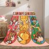 Cardcaptor Sakura Prime 2D Druck Flanelldecke, Anime Figur für Sofa Bett, Warme Heimdekoration Reise Nickerchen Teppich_LIAN