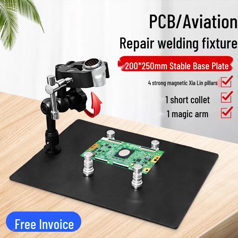 

Magnetic Super Clamp for Aviation Plugs & PCBs