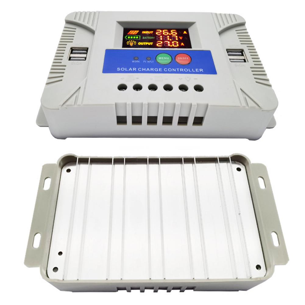 12V 24V Solar Charge Controller Solar Panel Controller Lithium Battery Charge Controller for Home and Outdoor Energy Solution
