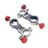 2 Pcs Umbrella Stand 25mm Hole Aluminum Alloy Adjustable