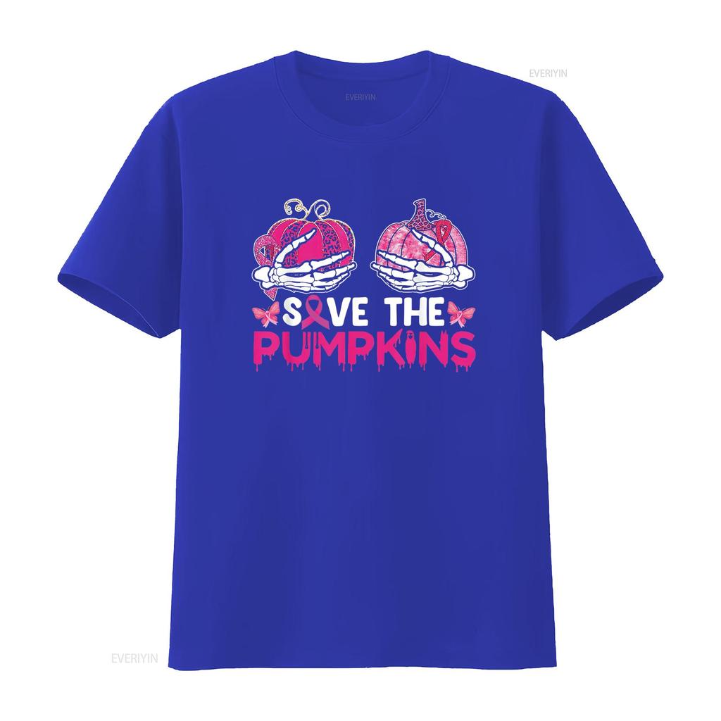 Womens Save The Pumpkins Breast Cancer Awareness Halloween Costume T Shirt Black 2X Large vintage Washed Soft Casual Stylish