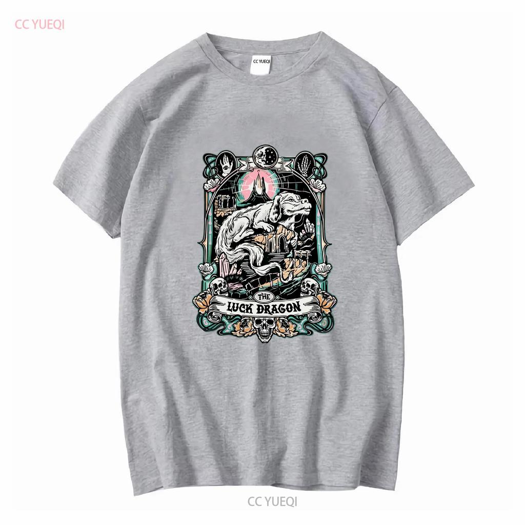 Neverending Story Luck Dragon T Shirt 80's Movie Fantasy Falcor Long or Short Sleeves Vintage Washed Homme Stylish Casual