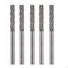 5 X Carbide Burr Rotary Files DIY Engraving Woodworking Tools