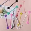 10pcs Minimalists Silicone Cord Organizers Magnetic Clip For Tidy Desk Management Suitable For Various Cable Earbuds