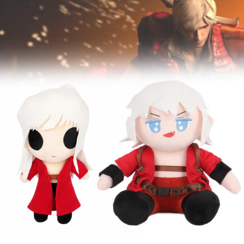 May Cry Devil Dante Plush Toy Stuffed Doll Anime Game Peripheral Decor Cartoon