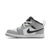 Air Jordan 1 Mid Toddler 'Light Smoke Grey' (Unisex) Light Smoke Grey / Anthracite / White Toddler Shoes 640735 078