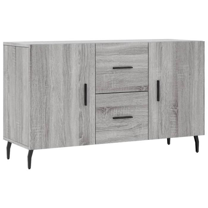 VidaXL Buffet Sonoma Grey 100x36x60 Cm Engineered Wood 828194