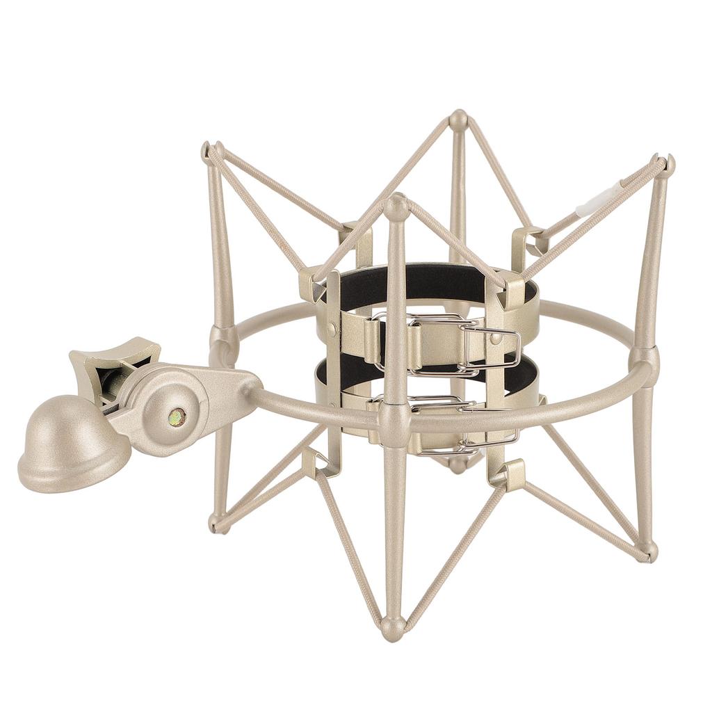 Microphones Shock Mount 60MM High Isolation Mic Clip Holder Mount Mic Anti Vibration Shock Mount for Broadcasting Recording Studio
