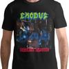 New Exodus T Shirt Fabulous Disaster Vintage Streetwear Versatile Unisex Stylish Breathable Top For Everyday Wear Homme