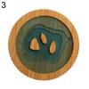 Insulation Mat Holder Pad Cup Coaster Epoxy Resin Transparent Bamboo Landscape