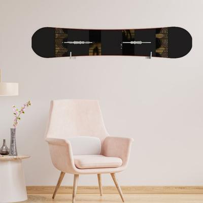 Snowboard Wandhalterung Skateboard Wandregal Hänger Schwerlast Mehrzweck Garage Aufbewahrungshaken für Snowboard Longboard
