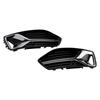 2PCS Front Bumper Fog Light Cover Grille Grill Fit A6 C8 2019-2023