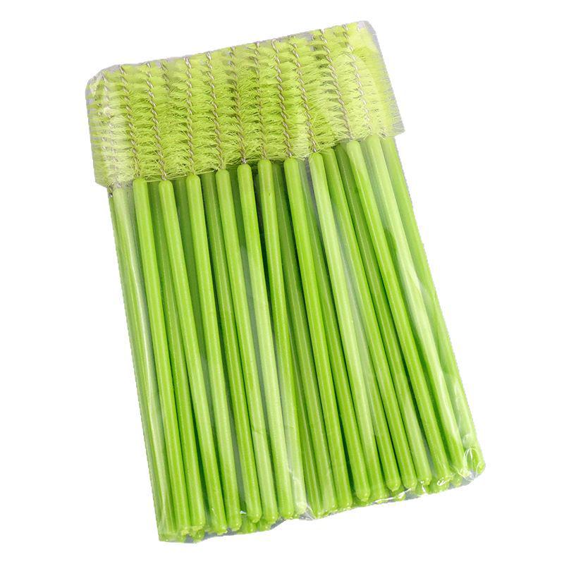 Portable Solid Rod Colored Eyelash & Eyebrow Brush for Makeup & Grafted Lashes