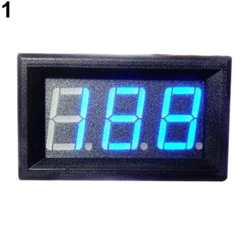 Portable DC 0-30V Voltmeter LED Display Panel Car Motor Digital Voltage Meter