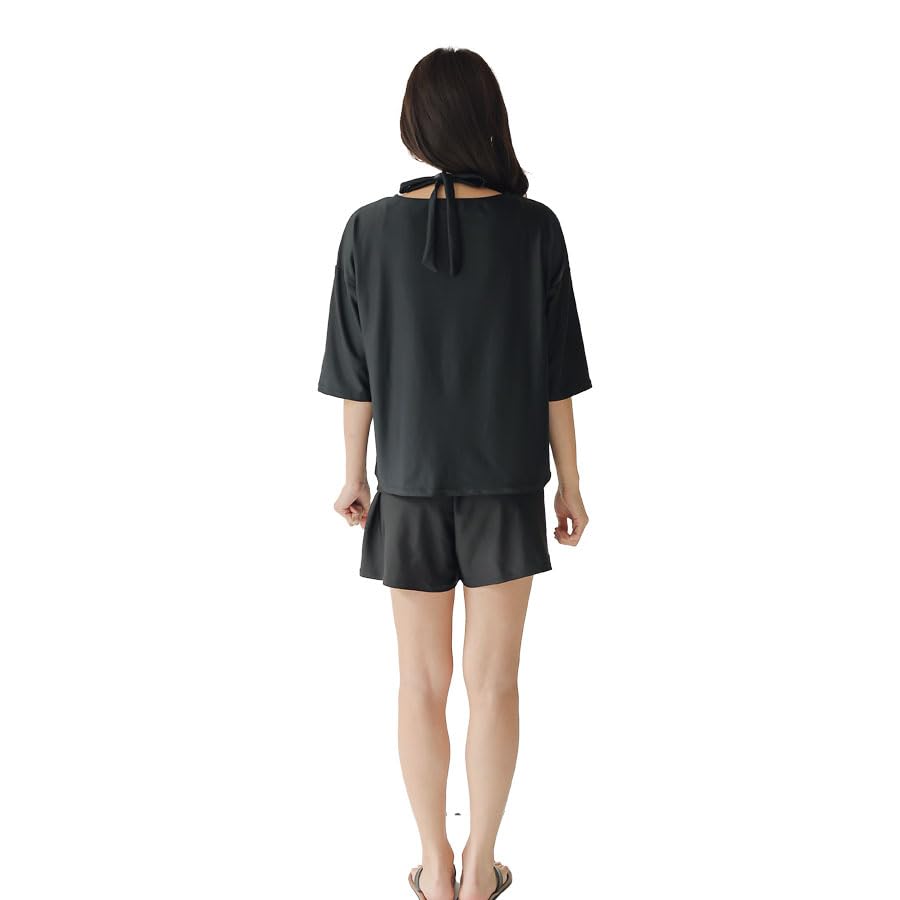 swimsuit set with inner leggings and shorts to cover your Korean for casual for women G 3-piece top, figure. style, cute, quick-drying, sports,