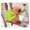 Cute Cartoon Capybara Plush Car Tissue Box Storage Bucket