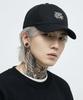 EIGHTVOLUME Ev Metal Logo Cotton Basic Ball Cap (Black)