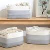 Miflame Cotton Rope Storage Basket