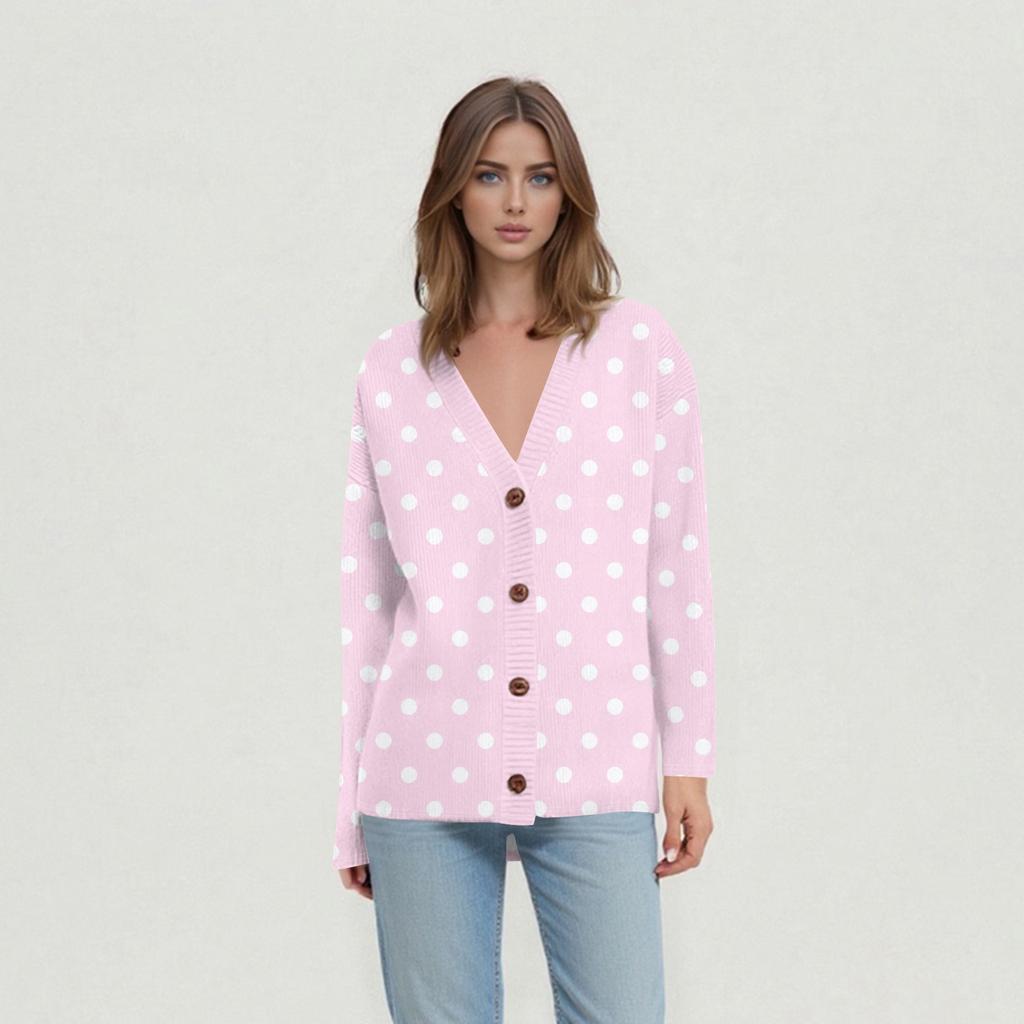 Women's Casual Everyday Tops Knitted Cardigan Jacket