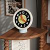 Luxury Table Clock Silent Aesthetic Desk Clocks Modern Decorative Tabletop Watch Living Room Desktop Watches Table Decorations