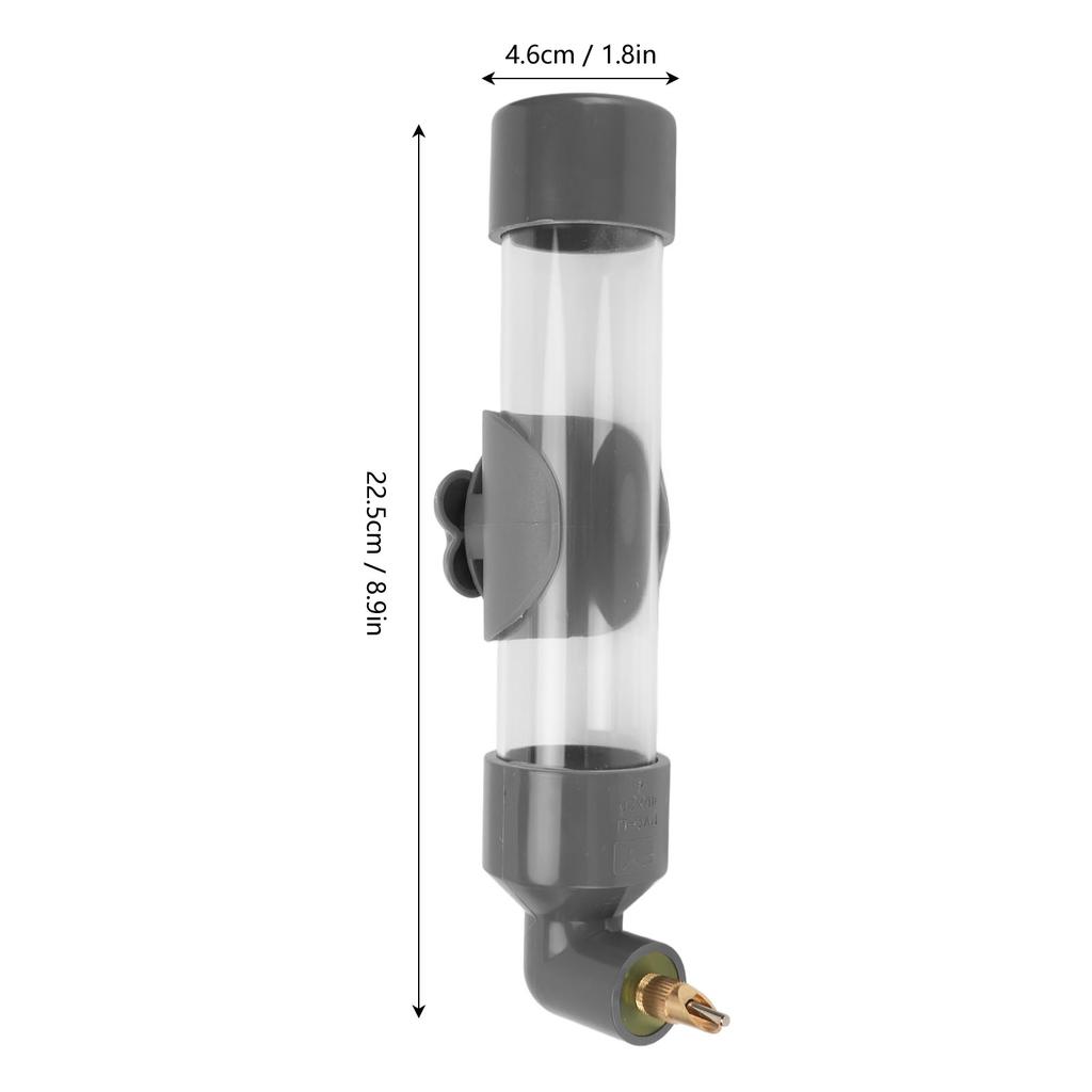 Automatic Drinking Device Safe Acrylic Bird Drinking Water Bottle Bird Water Feeder for Small Medium Large