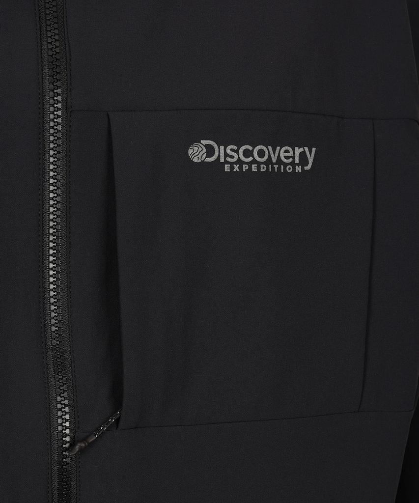Discovery Expedition Men'S Essential High-Neck Softshell Jacket (Black)