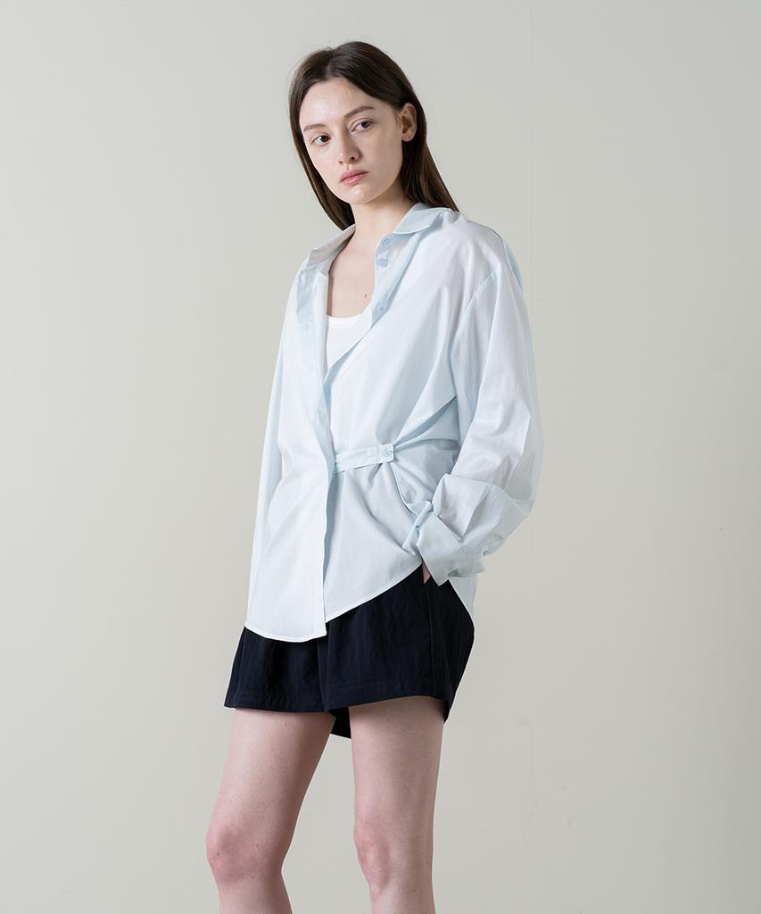 KNOWING Cotton Blended Shorts (Navy)