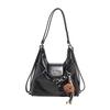 Portable casual handbag for short trips with one shoulder