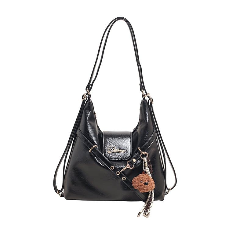 Portable casual handbag for short trips with one shoulder