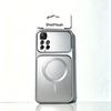 Metallic MagSafe Casing for Xiaomi Redmi 10 2022 Luxury Large Lens Protection Case