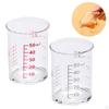 Measuring Cup 50ml Heat-Resistant Bpa- Scale Microwave and Dishwasher Jug for Baking Supplies