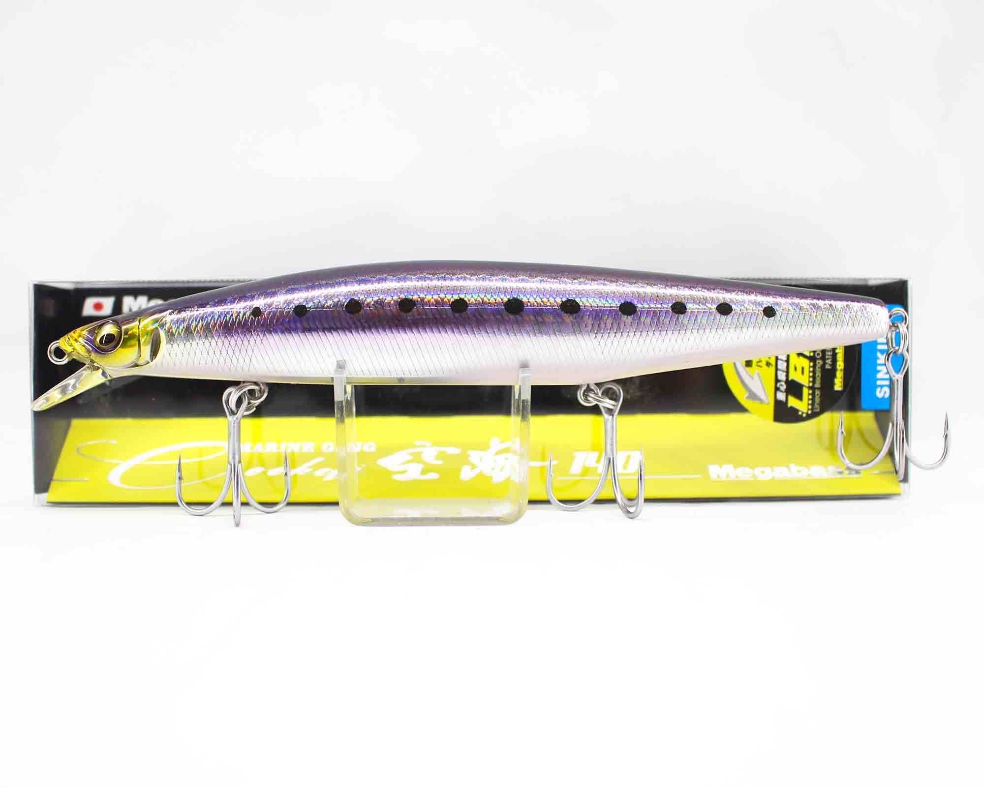 

Плавающая приманка Megabass Marine Gang 140F GG Iwashi (1603)